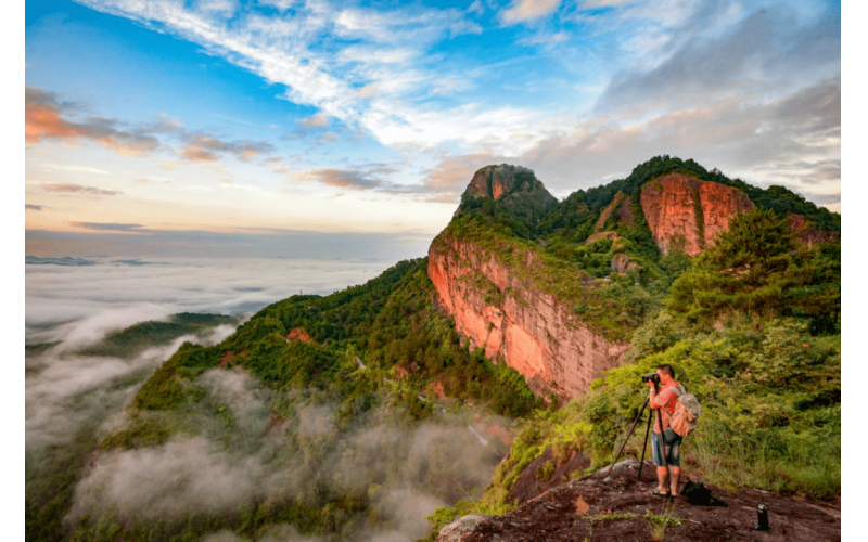 嶺南印象-南臺山天然臥佛